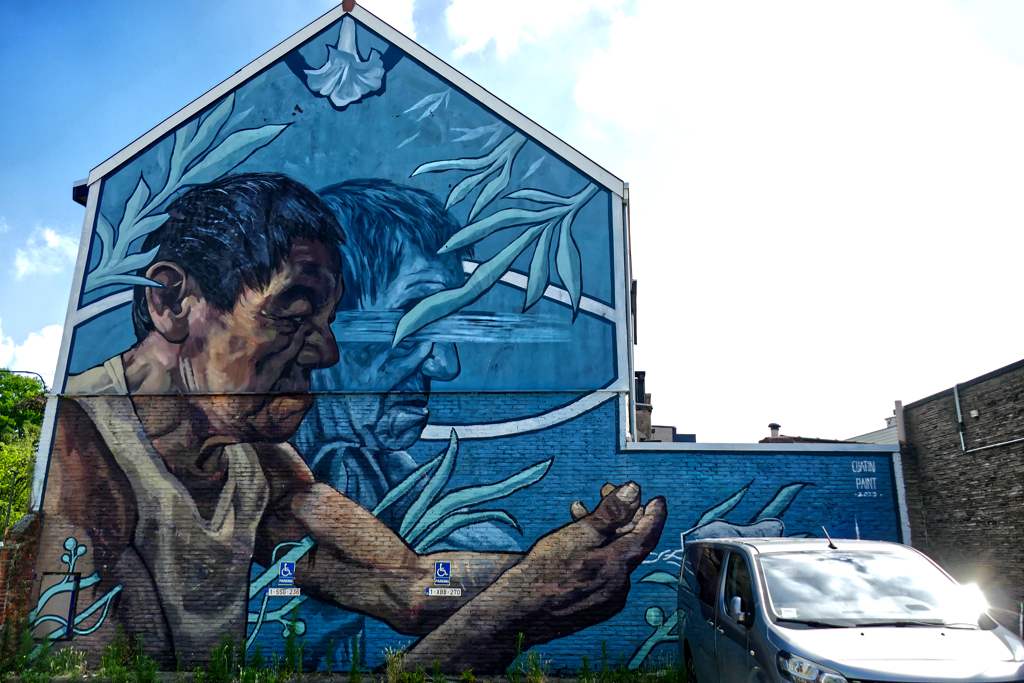 Best Street Art in Antwerp by Andres Cuatin