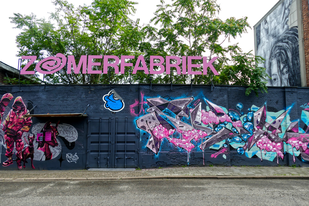 Zomerfabriek in Antwerp.