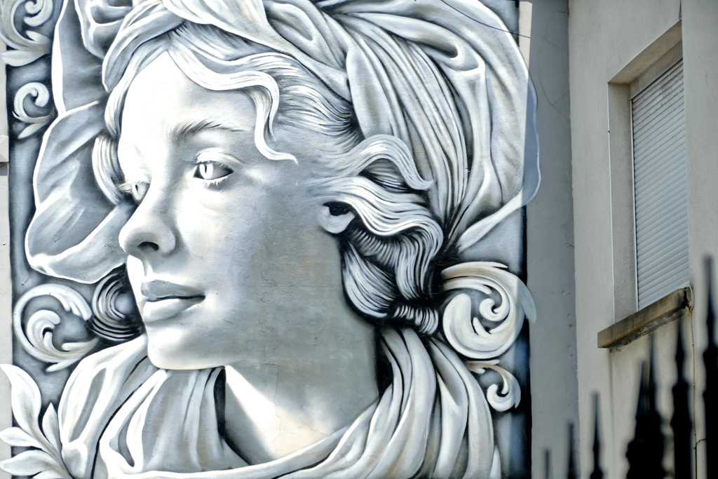 Best Street Art in the northern area of Boulogne sur Mer by Cosimo Cheone