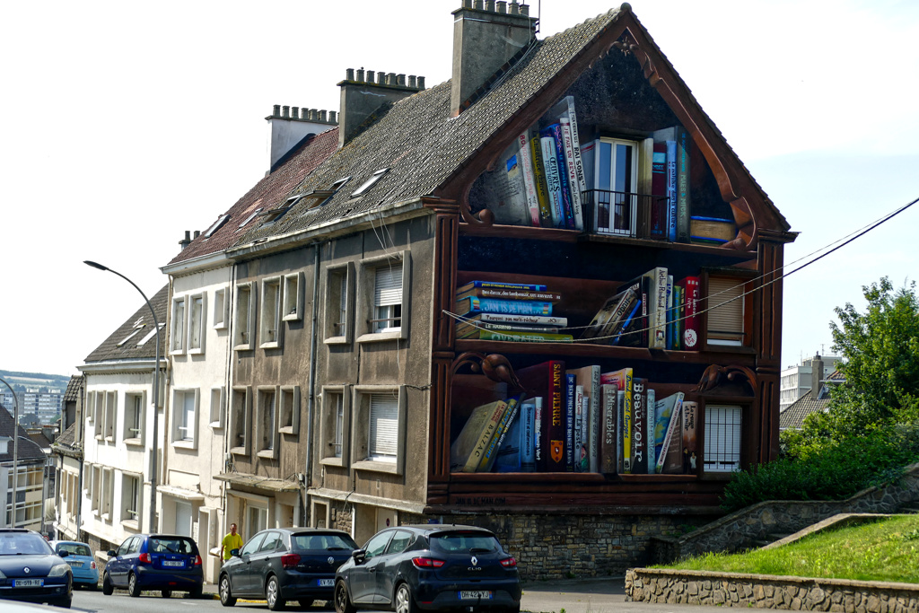 Best Street Art in the nothern area of Boulogne sur Mer by JanIsDeMan.
