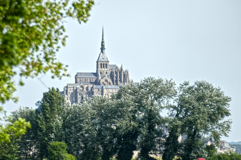 View of Mont-Saint-Michel.