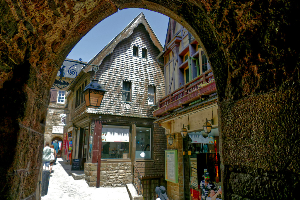 Village of Mont-Saint-Michel.