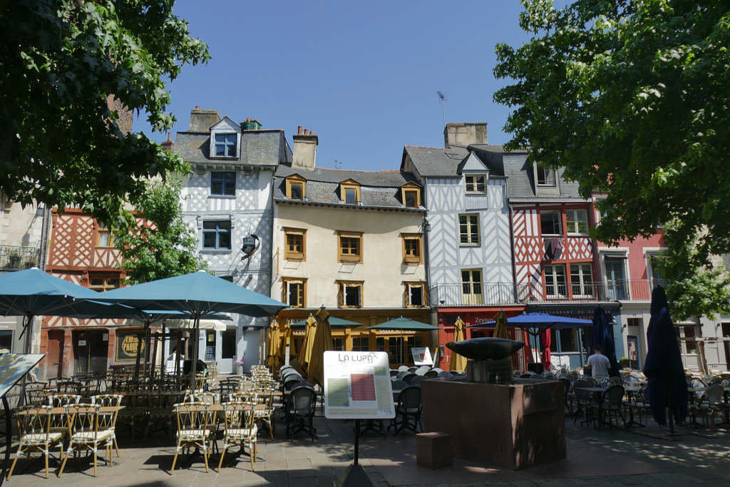 Houses in Rennes.