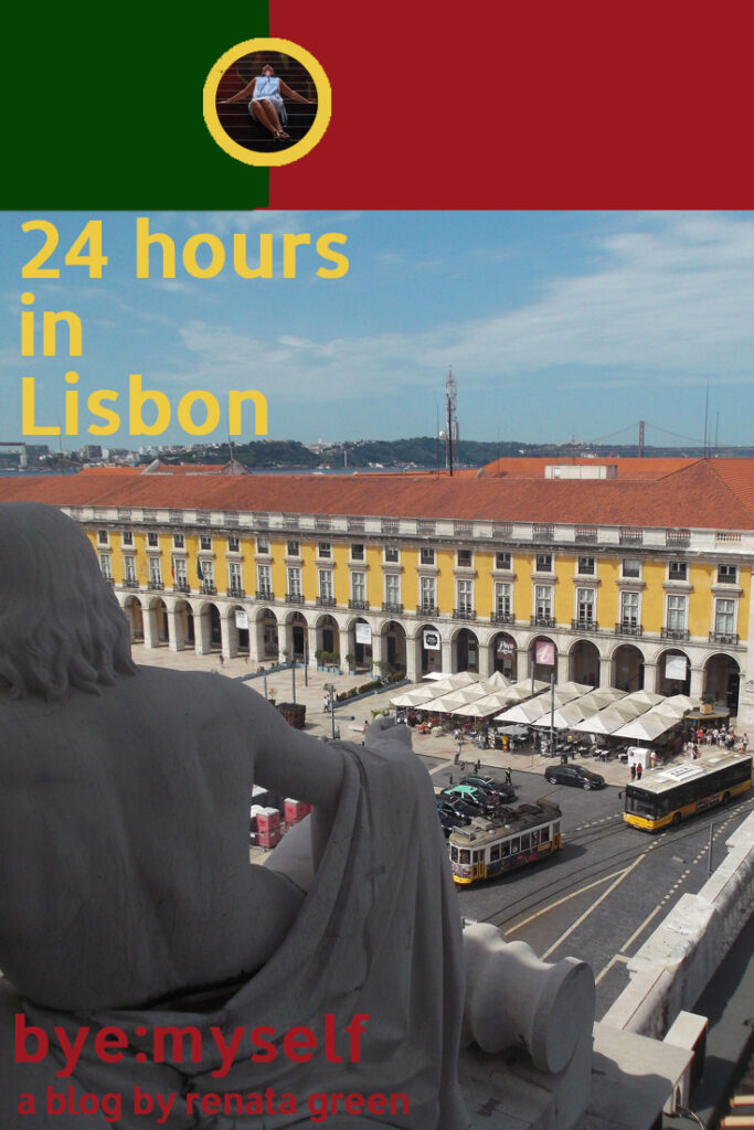Pinnable Picture for the Post on 24 hours in LISBON