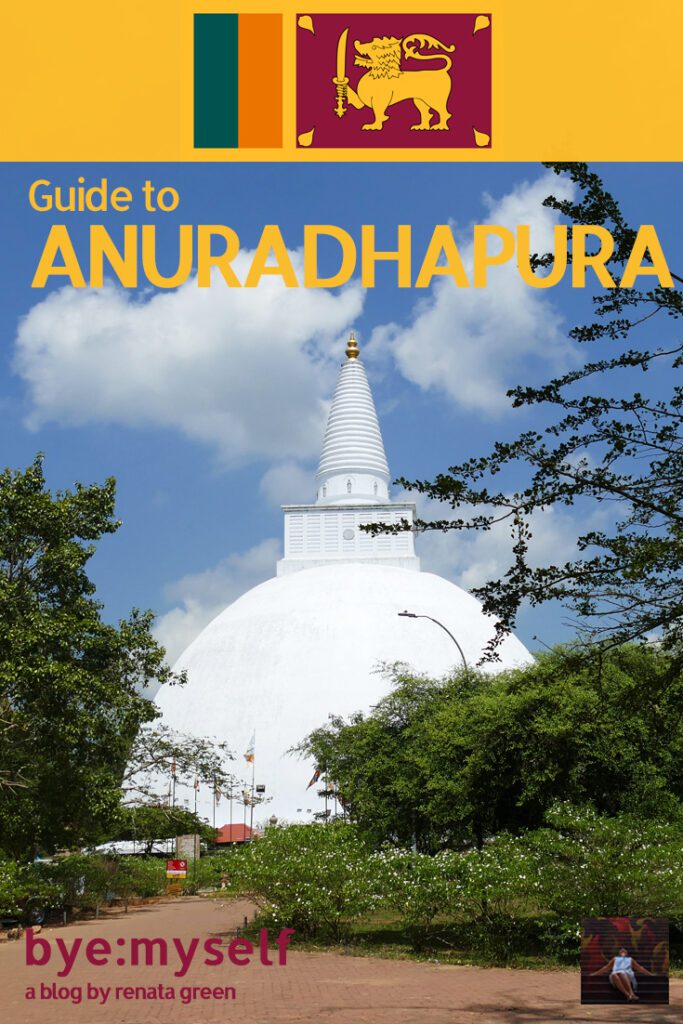 Pinnable Picture for the post on Guide to ANURADHAPURA and MIHINTALE