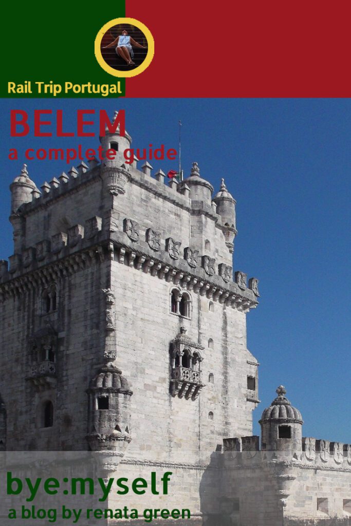 Pinnable Picture for the Post on Guide to BELÉM - Lisbon's Treasure Box