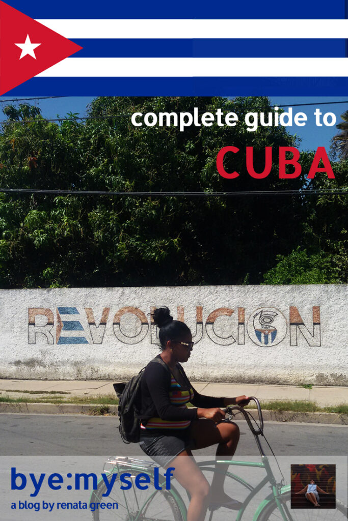 Pinnable Picture on the Post on CUBA - the Complete Guide from Coast to Coast