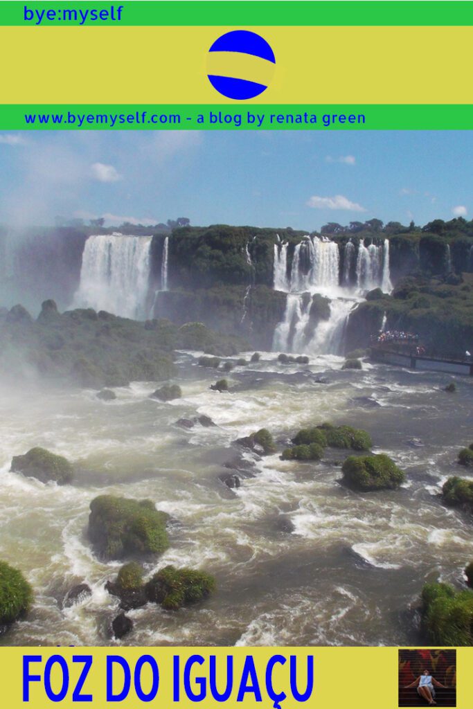 Pinnable Picture on the Post on Guide to FOZ DO IGUAÇU - Where the Water Falls in Waterfalls
