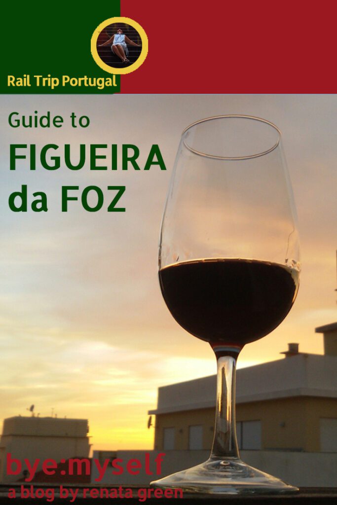 Pinnable Picture for the Post on Guide to FIGUEIRA da FOZ - a Charmingly Old Fashioned Seaside Resort