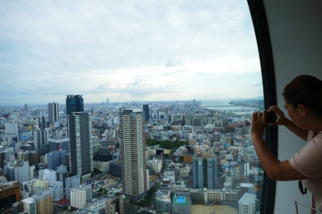 View of Osaka from the Umeda Building