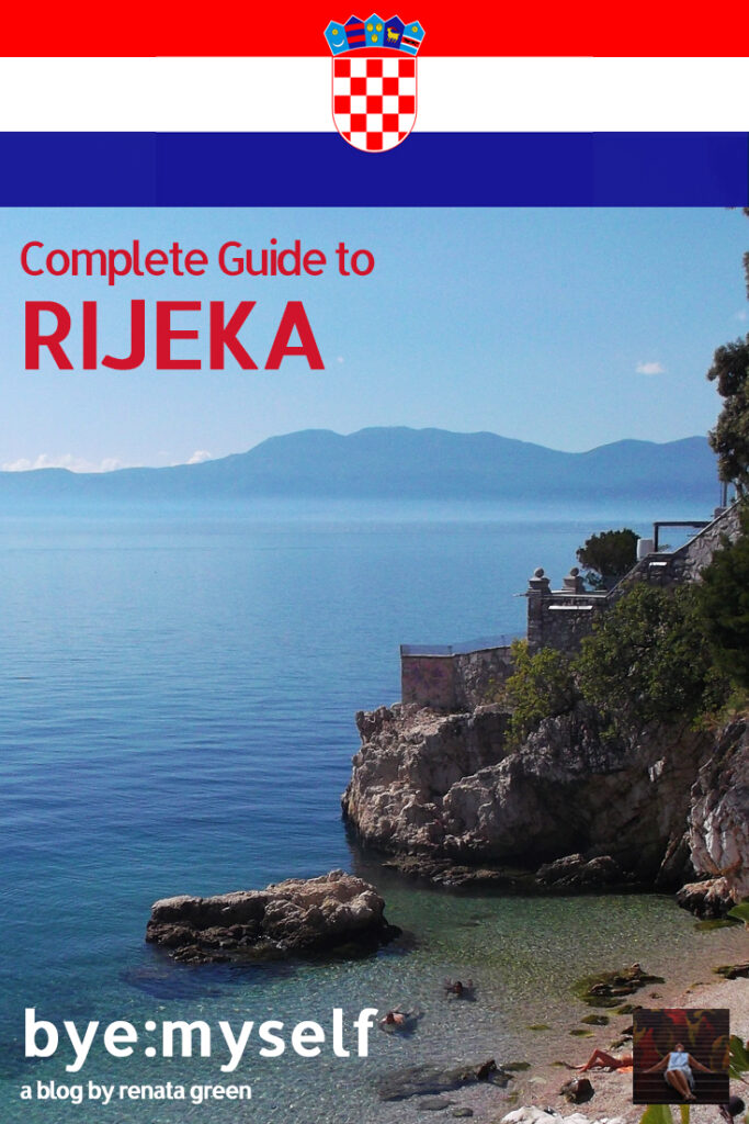 Pinnable Picture for the Post on RIJEKA, a place to enjoy the Istrian lifestyle
