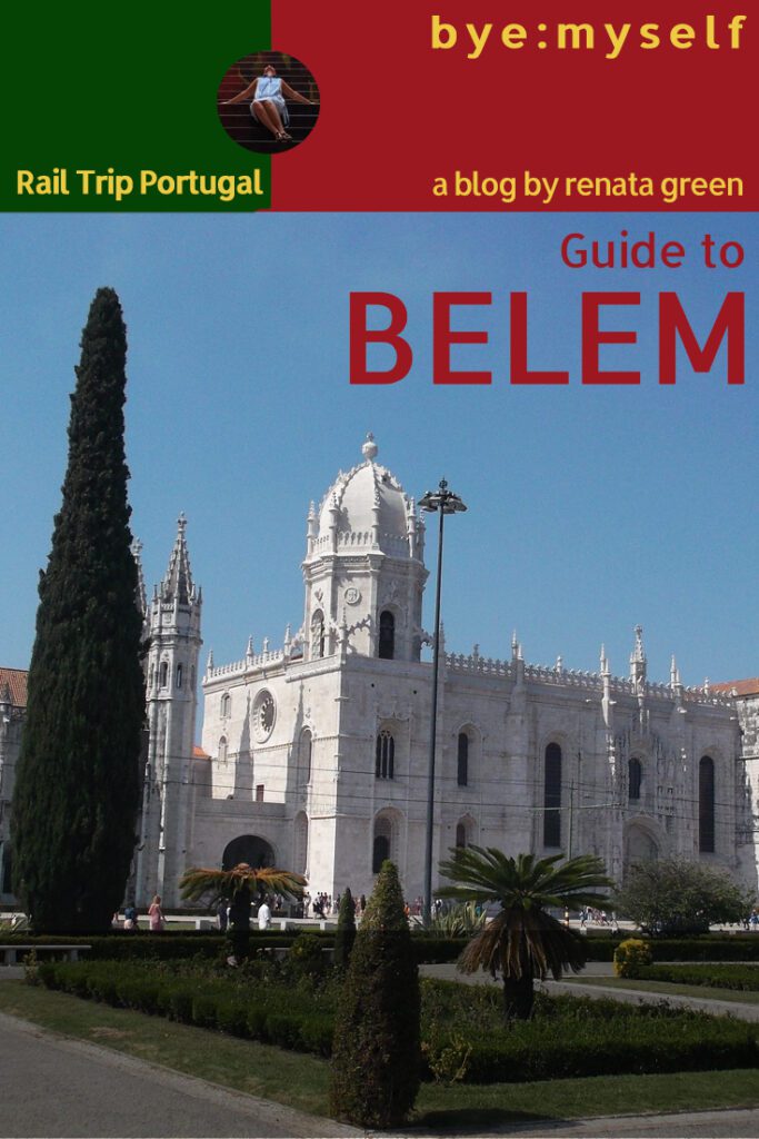 Pinnable Picture for the Post on Guide to BELÉM - Lisbon's Treasure Box