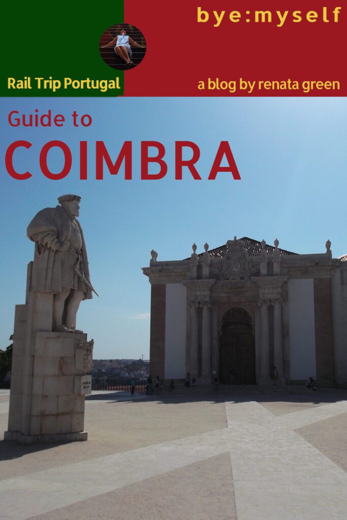 Pinnable Picture for the Post on Guide to COIMBRA. On the Beauty of Knowledge