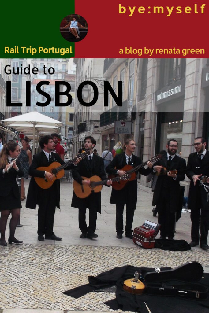 Pinnable Picture for the Post on Guide to LISBON - Crossing the City on Tram No 28