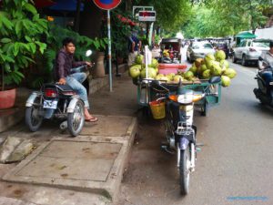 One of the main streets of Phnom Penh