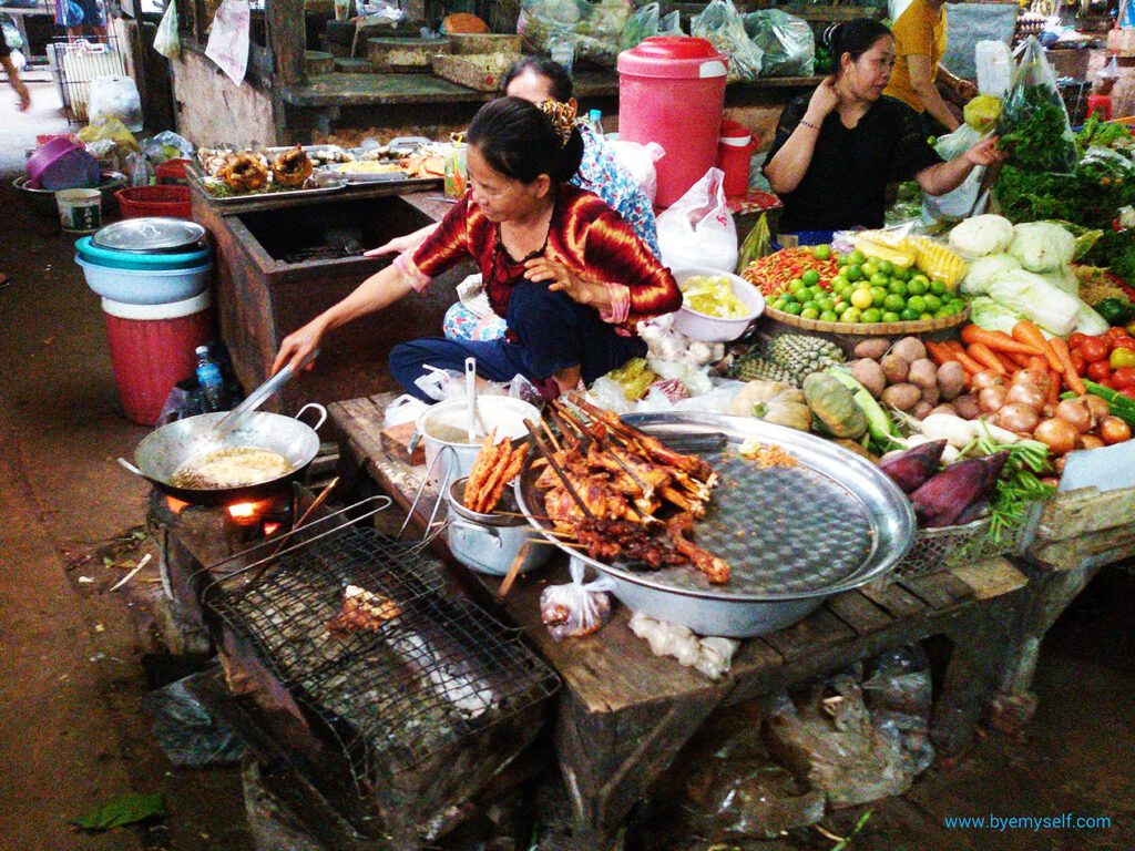 Market in Kampot