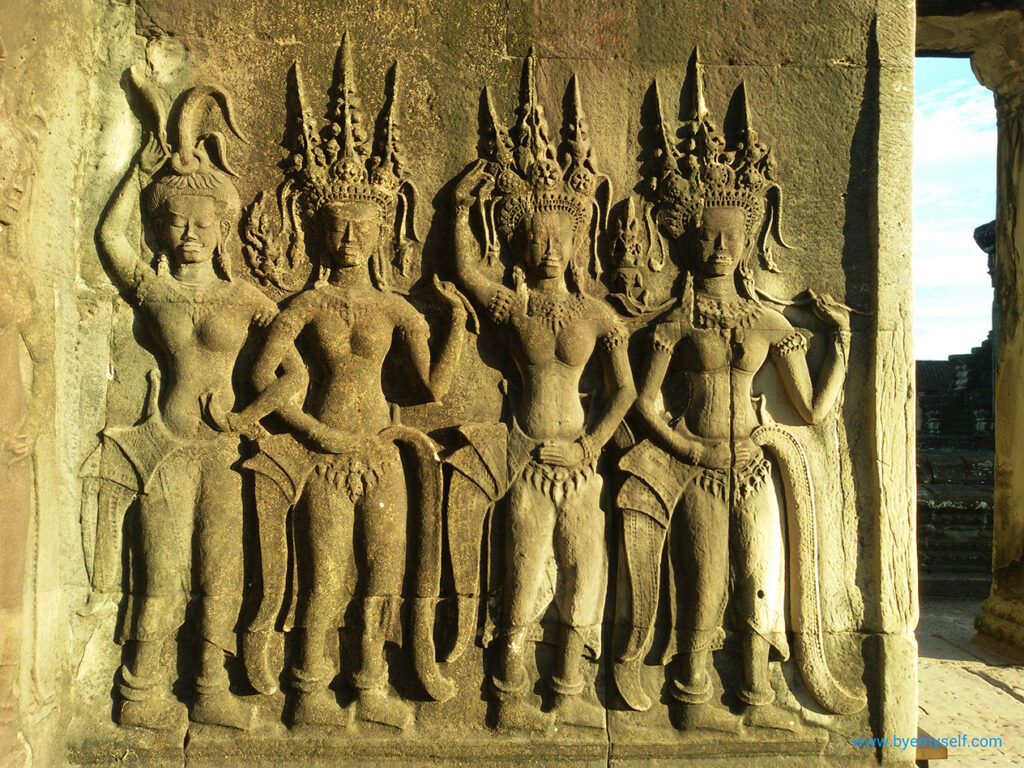 Dancers at Angkor Wat, Cambodia