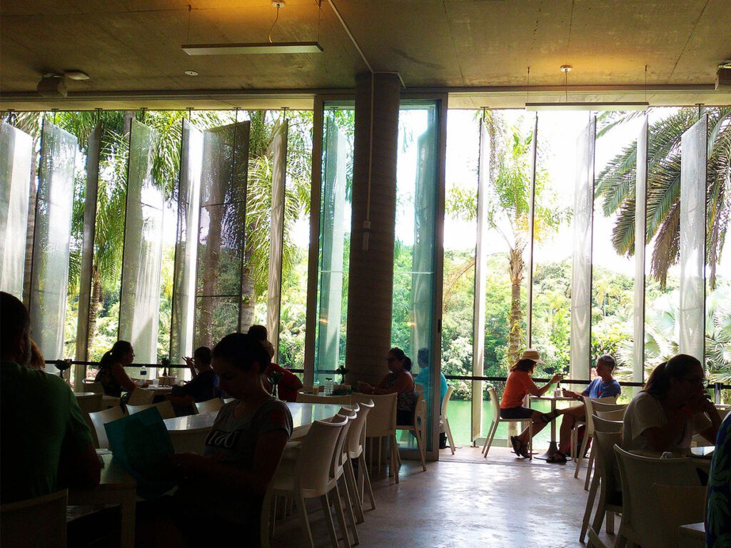 Cafeteria at Inhotim on the outskirts of Brumadinho