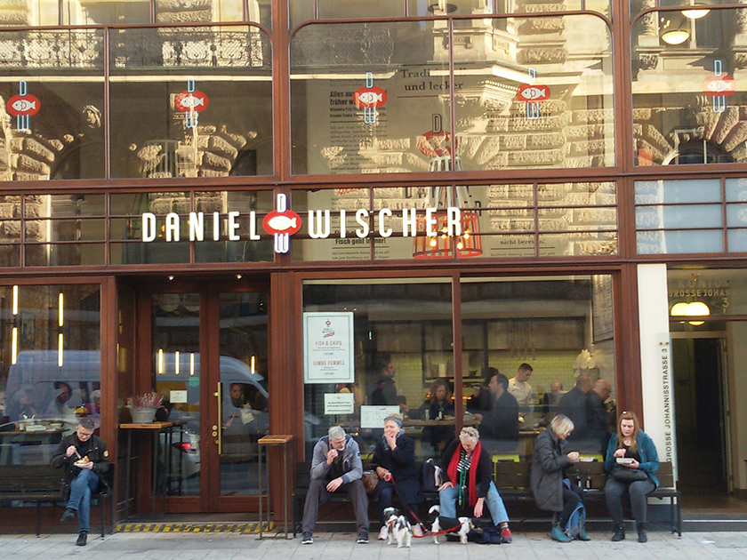 Daniel Wischer Restaurant and Store in Hamburg