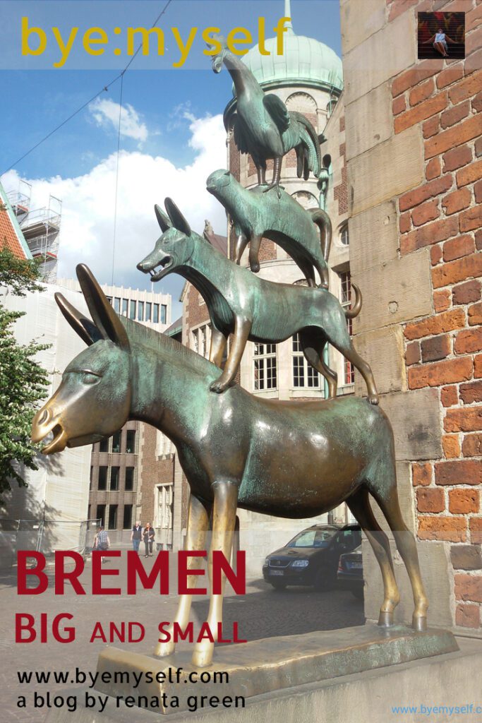 Pinnable Picture for the post on BREMEN - BIG and small. A complete city guide.