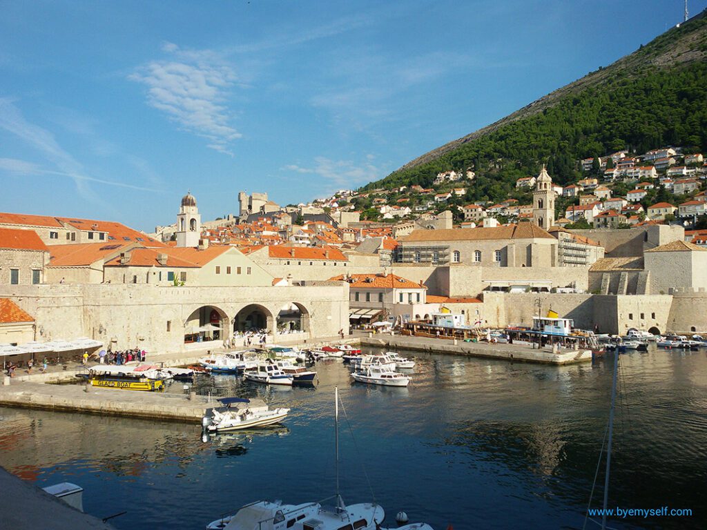 View of the Old Town of Dubrovnik