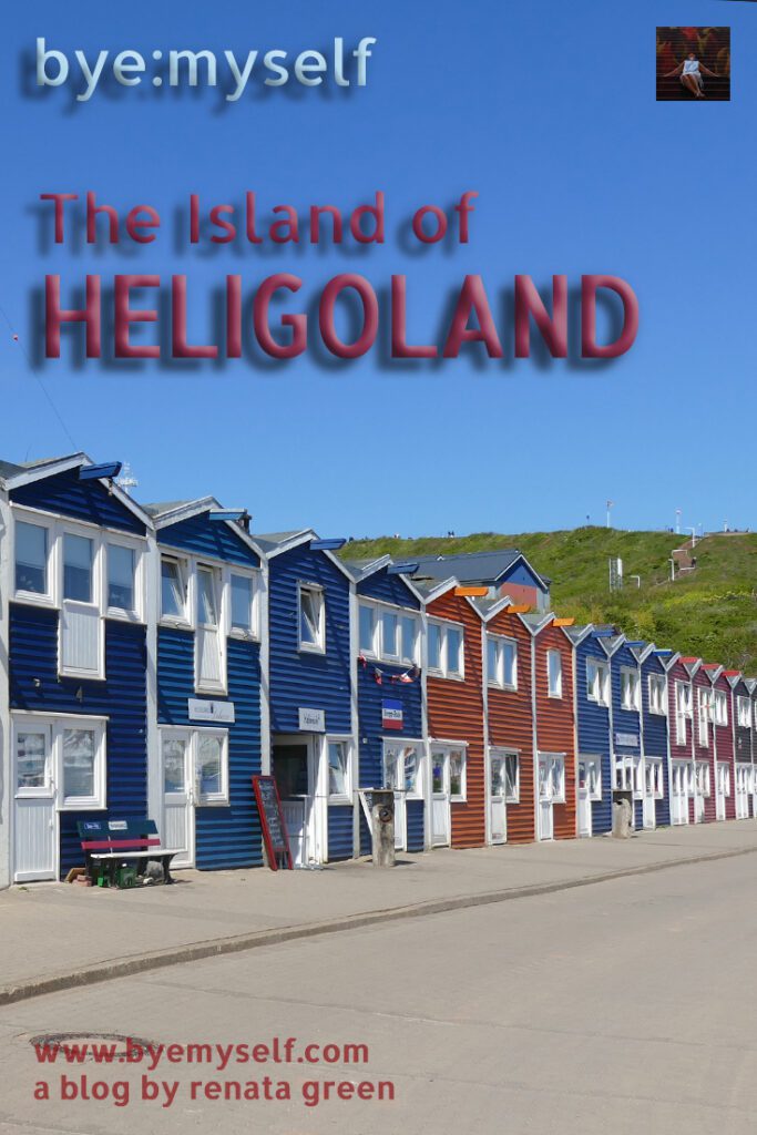 Pinnable Picture for the post on The Island of HELIGOLAND - soft spot with rough edges