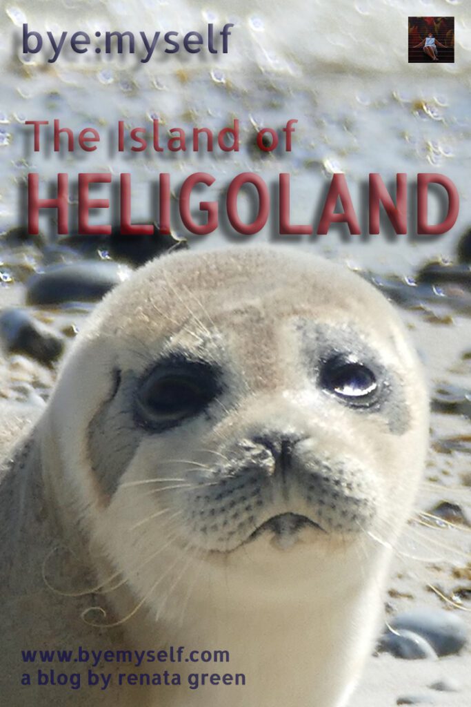 Pinnable Picture for the post on The Island of HELIGOLAND - soft spot with rough edges
