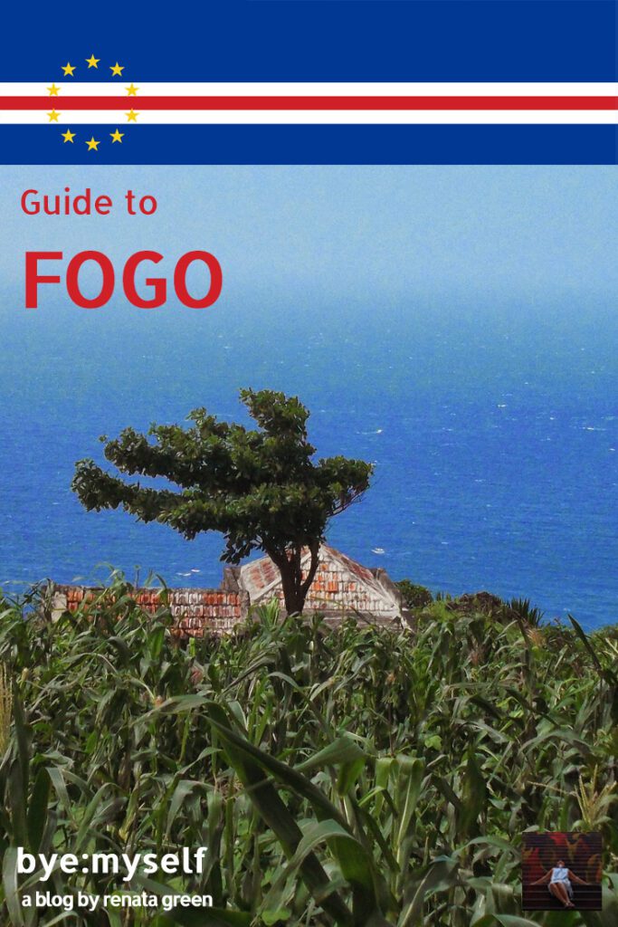 Pinnable Picture for the post on Guide to FOGO, Cape Verde's most varied island