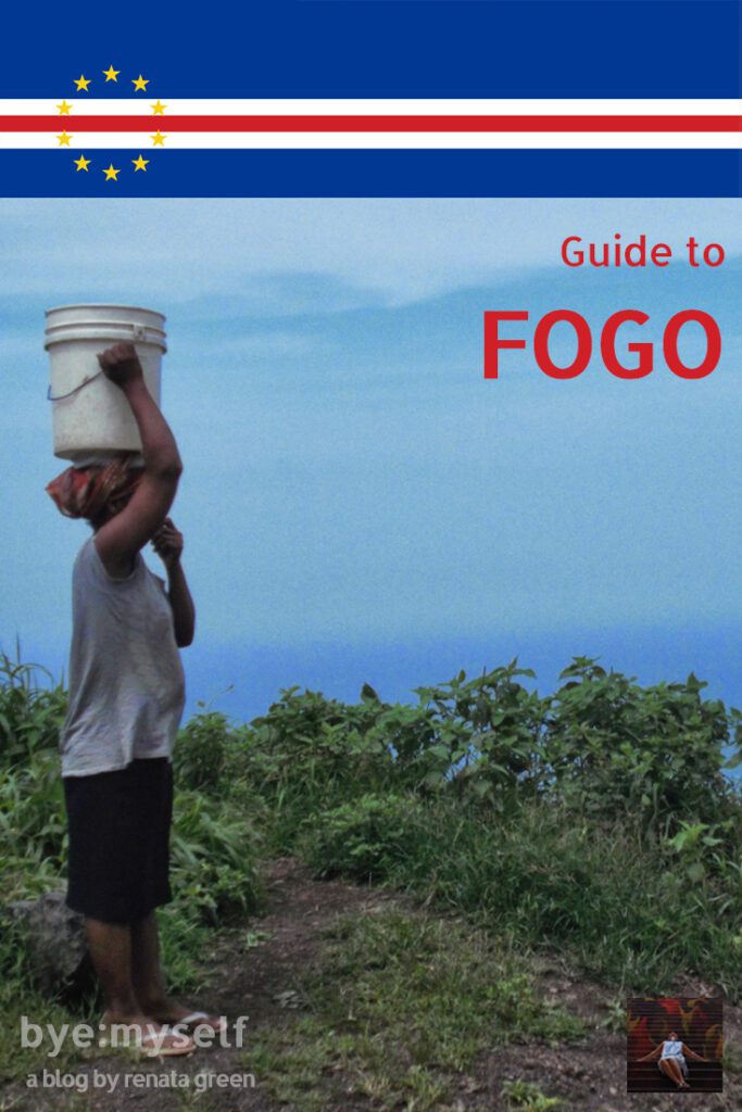 Pinnable Picture for the post on Guide to FOGO, Cape Verde's most varied island