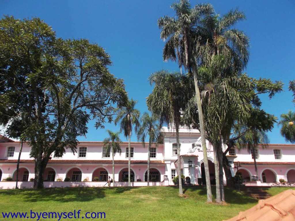 Posh hotel at the Waterfalls of Foz do Iguacu