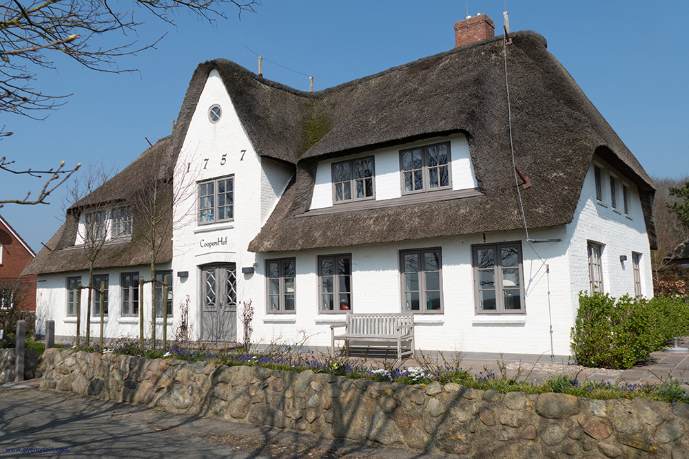 A traditional cottage at the village of Witsum.