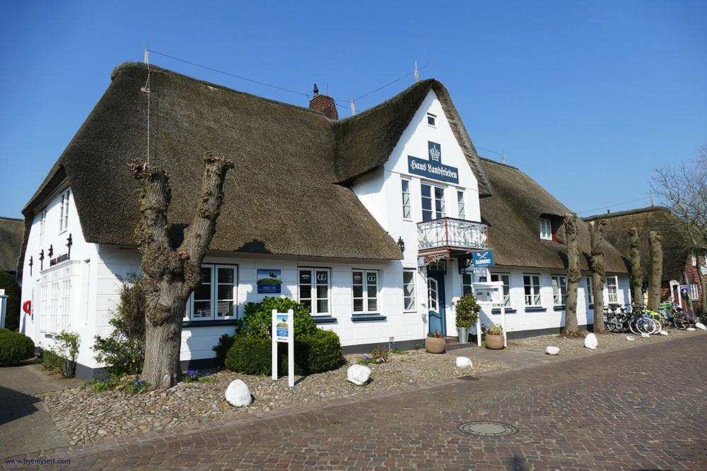 Old house at Nieblum on Foehr