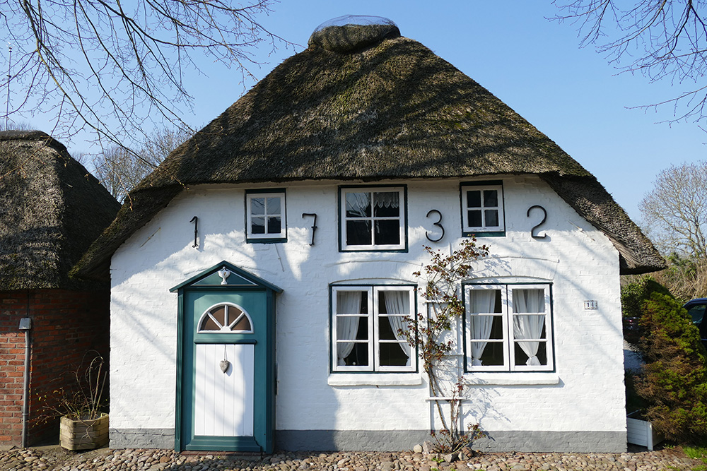 Old house at Nieblum on Foehr