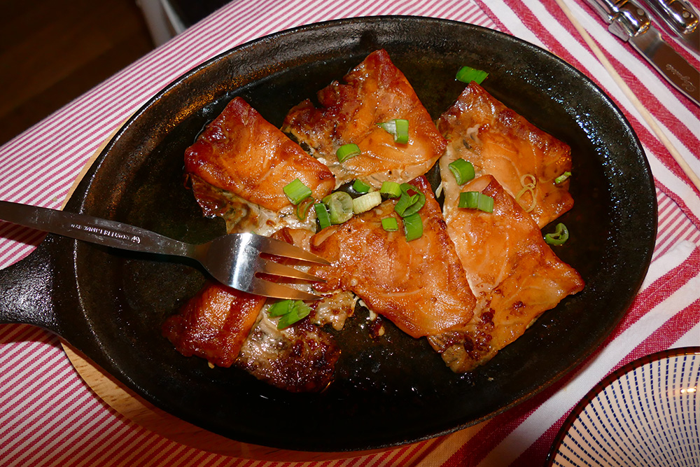 Frisian tapas: Yes, the baked salmon