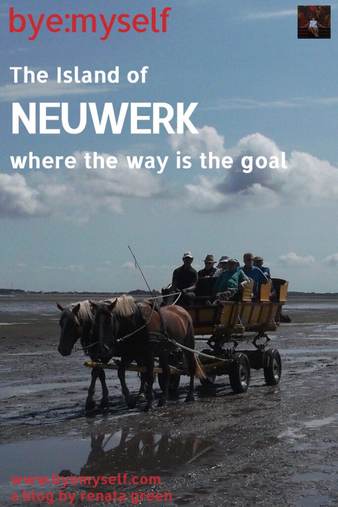 Pinnable Picture for the post on The Island of NEUWERK - where the way is the goal