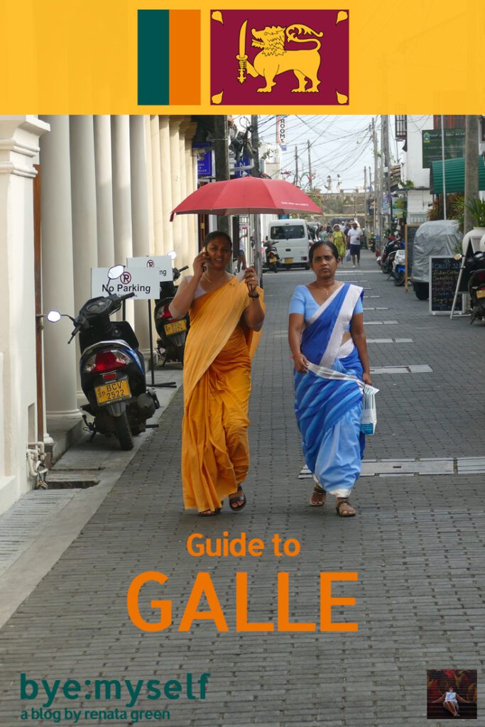 Pinnable Picture for the post on Guide to GALLE - one of Sri Lanka's Highlights