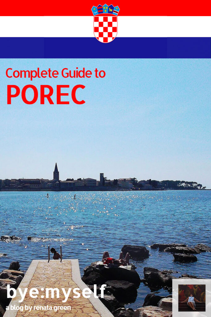 Pinnable Picture for the post on POREC - Venice's Little Sister in Croatia